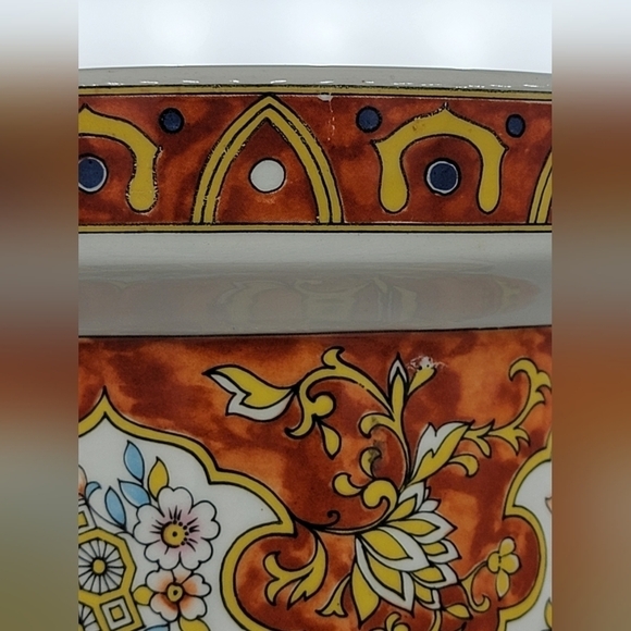 Vintage Beken Chinese Mythical Fu Dog Large Glass Vase - Picture 10 of 16